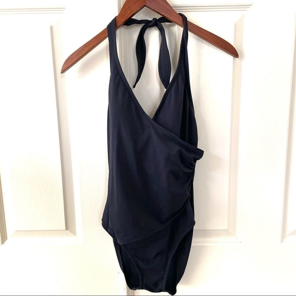 Anne Cole collection one piece black bathing suit